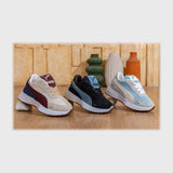 حذاء سنيكرز اطفالى فوندي جلد إسكاي مستورد ونعل PVC حقن الوان متعددة جميع المواسم من بيكو - a-5425