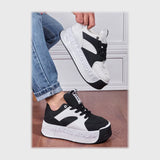 حذاء سنيكرز رجالى فوندي إسكاي مستورد ونعل PVC حقن الوان متعددة جميع المواسم من ان ستايل - a1