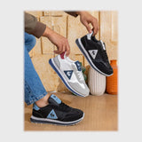 حذاء سنيكرز رجالى فوندي جلد إسكاي مستورد ونعل PVC حقن الوان متعددة جميع المواسم من بيكو - b-12025