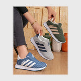 حذاء سنيكرز حريمى فوندي جلد إسكاي مستورد ونعل PVC حقن الوان متعددة جميع المواسم من بيكو - b-15020