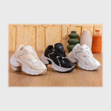 حذاء سنيكرز بناتى فوندي جلد إسكاي مستورد ونعل PVC حقن الوان متعددة جميع المواسم من بيكو - b-214