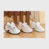 حذاء سنيكرز اطفالى فوندي جلد إسكاي مستورد ونعل PVC حقن الوان متعددة جميع المواسم من إس آند كيه يويو ميكس - b-379nbs