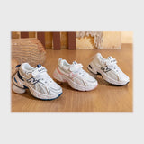 حذاء سنيكرز اطفالى فوندي جلد إسكاي مستورد ونعل PVC حقن الوان متعددة جميع المواسم من إس آند كيه يويو ميكس - b-389nbs