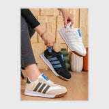 حذاء سنيكرز حريمى فوندي جلد إسكاي مستورد ونعل PVC حقن الوان متعددة جميع المواسم من بيكو - b-7026