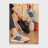 حذاء سنيكرز حريمى فوندي جلد إسكاي مستورد ونعل PVC حقن الوان متعددة جميع المواسم من بيكو - b-7027