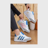 حذاء سنيكرز حريمى فوندي جلد إسكاي مستورد ونعل PVC حقن الوان متعددة جميع المواسم من بيكو - b-7029