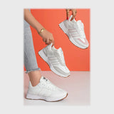 حذاء سنيكرز حريمى فوندي جلد إسكاي مستورد ونعل PVC حقن الوان متعددة جميع المواسم من بيكو - b-7510