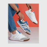 حذاء سنيكرز رجالى فوندي جلد إسكاي مستورد ونعل PVC حقن الوان متعددة جميع المواسم من بيكو - b-8001