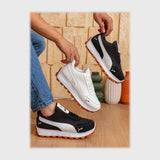 حذاء سنيكرز رجالى فوندي جلد إسكاي مستورد ونعل PVC حقن الوان متعددة جميع المواسم من بيكو - b-8463-1