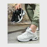 حذاء سنيكرز حريمى فوندي جلد إسكاي مستورد ونعل PVC حقن الوان متعددة جميع المواسم من لابتوب - b28