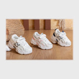 حذاء سنيكرز اطفالى فوندي جلد إسكاي مستورد ونعل PVC حقن الوان متعددة جميع المواسم من إس آند كيه يويو ميكس - c-389