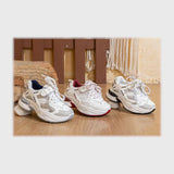 حذاء سنيكرز اطفالى فوندي جلد إسكاي مستورد ونعل PVC حقن الوان متعددة جميع المواسم من إس آند كيه يويو ميكس - c-395nbs2