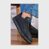 حذاء سنيكرز رجالى فوندي إسكاي مستورد ونعل PVC حقن الوان متعددة كل المواسم من جاست - c-5