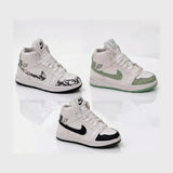 حذاء سنيكرز اطفالى فوندي جلد إسكاي مستورد ونعل PVC حقن الوان متعددة جميع المواسم من الشماع - c-8