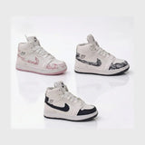 حذاء سنيكرز اطفالى فوندي جلد إسكاي مستورد ونعل PVC حقن الوان متعددة جميع المواسم من الشماع - c-9