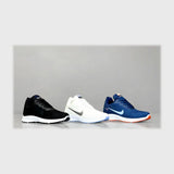 حذاء سنيكرز رجالى فوندي تريكو خيط مستورد ونعل PVC حقن ألوان متعددة جميع المواسم من كومفورت - cm-156s