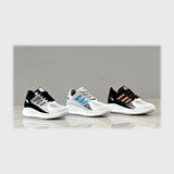 حذاء سنيكرز رجالى فوندي تريكو خيط مستورد ونعل PVC حقن ألوان متعددة جميع المواسم من كومفورت - cm-161m