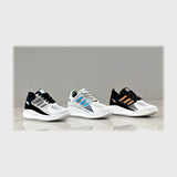 حذاء سنيكرز حريمى فوندي تريكو خيط مستورد ونعل PVC حقن ألوان متعددة جميع المواسم من كومفورت - cm-161w