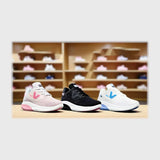 حذاء سنيكرز حريمى فوندي تريكو خيط مستورد ونعل PVC حقن ألوان متعددة جميع المواسم من كومفورت - cm-165w