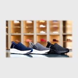 حذاء سنيكرز حريمى فوندي تريكو خيط مستورد ونعل PVC حقن ألوان متعددة جميع المواسم من كومفورت - cm-406-3w