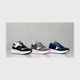 حذاء سنيكرز حريمى فوندي تريكو خيط مستورد ونعل PVC حقن ألوان متعددة جميع المواسم من كومفورت - cm266-3w