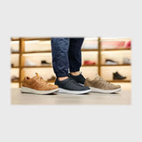 حذاء سنيكرز رجالى فوندي تريكو خيط مستورد ونعل PVC حقن ألوان متعددة جميع المواسم من كومفورت - cm503-3m