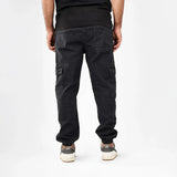 بنطلون شروال رجالي جينز رباعية 98% قطن 2% ليكرا رمادي غامق جميع المواسم من إيجي وير جينز - crm02-475-dark grey