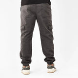 بنطلون شروال رجالي جينز رباعية 98% قطن 2% ليكرا رمادي فاتح جميع المواسم من إيجي وير جينز - crm02-475-light grey