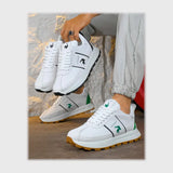 حذاء سنيكرز رجالى فوندي جلد إسكاي مستورد ونعل PVC حقن الوان متعددة جميع المواسم من لابتوب - d315