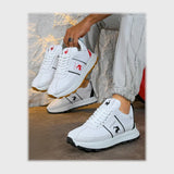 حذاء سنيكرز رجالى فوندي جلد إسكاي مستورد ونعل PVC حقن الوان متعددة جميع المواسم من لابتوب - d316