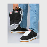 حذاء سنيكرز رجالى فوندي جلد إسكاي مستورد ونعل PVC حقن الوان متعددة جميع المواسم من لابتوب - d63