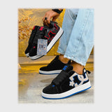 حذاء سنيكرز رجالى فوندي جلد إسكاي مستورد ونعل PVC حقن الوان متعددة جميع المواسم من لابتوب - d81