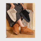 حذاء سنيكرز حريمى فوندي شمواه مستورد ونعل PVC حقن الوان متعددة جميع المواسم من كيو آر شوز - ds219