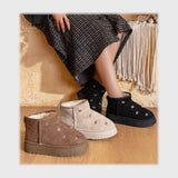 حذاء سنيكرز حريمى فوندي شمواه مستورد ونعل PVC حقن الوان متعددة جميع المواسم من كيو آر شوز - ds227