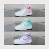 حذاء سنيكرز حريمى فوندي جلد إسكاي مستورد ونعل PVC حقن الوان متعددة جميع المواسم من نيولوك - gr-46