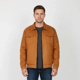 جاكيت شمواه مبطن فرو رجالي شمواه/فرو; هافان