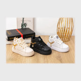 حذاء سنيكرز اطفالى فوندي جلد إسكاي مستورد ونعل PVC حقن الوان متعددة جميع المواسم من بيكو - h-305