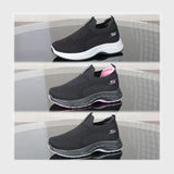 حذاء سنيكرز حريمى فوندي تريكو خيط مستورد ونعل PVC حقن الوان متعددة جميع المواسم من كيو كيو - h41601