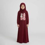 اسدال مطبوع شخصيات رمضان بناتى محير قطن الوان متعددة صيفى من ايه ال واي - HR-2