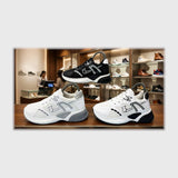 حذاء سنيكرز حريمى فوندي جلد إسكاي مستورد ونعل PVC حقن الوان متعددة صيفى من ال وحيد - l-1180