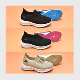 حذاء سنيكرز حريمى فوندي تريكو خيط مستورد ونعل PVC حقن الوان متعددة جميع المواسم من باندا - la129