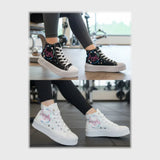 حذاء سنيكرز حريمى فوندي جلد إسكاي مستورد ونعل PVC حقن الوان متعددة جميع المواسم من توب تو - m-26