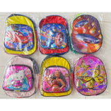 Al Yamany Backpack for Kids, Heavy Cloth - Multicolor