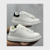 حذاء سنيكرز رجالى فوندي جلد إسكاي مستورد ونعل PVC حقن الوان متعددة كل المواسم من ستوك - mq-15