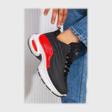 حذاء سنيكرز رجالى فوندي جلد إسكاي مستورد ونعل PVC حقن الوان متعددة جميع المواسم من جاست - n446