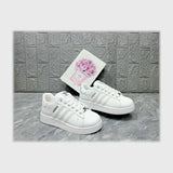 حذاء سنيكرز حريمى فوندي جلد إسكاي مستورد ونعل PVC حقن الوان متعددة جميع المواسم من إس آند كيه يويو ميكس - r-4238ko