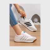 حذاء سنيكرز حريمى فوندي جلد إسكاي مستورد ونعل PVC حقن الوان متعددة جميع المواسم من إس آند كيه يويو ميكس - r-6024sm