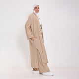 طقم كارديجان وبنطلون رجل واسعة