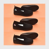 حذاء سنيكرز حريمى فوندي تريكو خيط مستورد ونعل PVC حقن اسود جميع المواسم من باندا - sa396