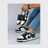 حذاء سنيكرز رجالى فوندي جلد إسكاي مستورد ونعل PVC حقن الوان متعددة جميع المواسم من لابتوب - sb-68